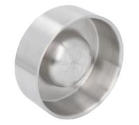 Acouto Slow Feeder Dog Bowls Stainless Steel Pet Feeding Bowl Slip Bottom Slow Down Eating for Large Sized Dogs Small 17cm/6.7in Material The Insulated Ma Stainless Steel (Large Size)