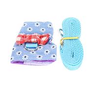 Acouto Sm Animal Pet Le Harn Set Breathable Chest St Traction Rope for Bunny Hamster Guinea PigS Hamster Guinea PigS Pet LeashPet Harness Walking LeadCat Chest StrapPet Supplies (XS)