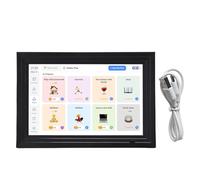 Acouto Smart Digital Calendar, Clouds Photo Frame, Smart Family Planner, AI Intelligent Photo Repair, 10.1 Inch WiFi Touch Screen Digital Picture Frame with APP, Daily Schedule