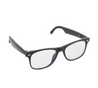 Acouto Smart Glasses Translator, IP65 Rainproof Design 134 Languages Automatic Identification Device with Dual Magnetic Temple Charging for Travel Business