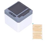 Acouto Smart Toothpick Dispenser Auto Infrared Induction Toothpick Box Portable Storage Holder for Home Office Kitchen Place Hand Technology Few the Is This a Inches to