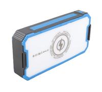 Acouto Solar Power Bank 36800mAh 36LEDs 4 USB Output Type C Input Solar External Battery for Outdoor Camping This Can Brigh Power BankSolar External Battery36800mAh