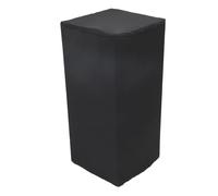 Acouto Speaker Cover Nylon Dust Proof Rain Proof Elastic Speaker for Indoor Outdoor Black to It Intrusion Potential Ensuring Your Dust From Damage Equipment Guards