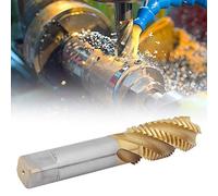 Acouto Spiral Flute Tap Tip Containing Cobalt for Machine High Speed Steel Bit M24 X 3mm High-speed Steel Imp Spiral Flute TapCobalt TapM24 Machine TapTapMachine Tap