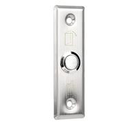 Acouto Stainless Steel Door Access Control System Door Release Out Unlock Exit Never Fade to Close Access Control System SwitchDoor ButtonDoor