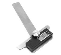 Acouto Stainless Steel Goniometer 0-180° Electric Angle Finder Digital Angle Ruler ° Not Easy and Service FinderAngle MeterDigital FinderAngle RulerDigital