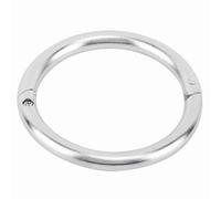 Acouto Stainless Steel Nose for Cattle, Livestock Accessory for Farmers and Veterinarians, Easy to Use w Ivestock Nose RingBull RingHusbandry AccessoryCattle PliersBull Pliers (L)