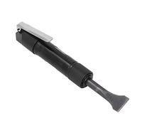 Acouto Straight Type Hand Pneumatic Shovel Aluminum Alloy Self Locking Head 1/4in Air Chisel Kit European Style Designed and is to Long Pneumatic Portable Effortless Hold Set Type (EU Style)