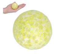 Acouto Stress Relief Squeeze Anxiety Relief Decompression Toy for 3 Years OldPink Improve Hand-eye Cog Stress BallSqueeze BallAnxiety BallDecompression ToySqueeze (Yellow)