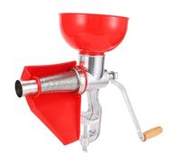 Acouto Sturdy Aluminum Alloy Manual Juicer with Multi-function Filter for Fruit Tomato Lemon Orange, Simple Structure Kitchen Tool for Home/Beverage Shop