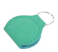 Acouto Stylish Guitar Picks Holder Soft PU Leather Plectrum Storage Case Keyring Guitar AccessoryBrown Wear-Resistant Not D Pick HolderGuitar Pick CaseGuitar BagGuitar (Green)