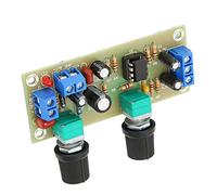 Acouto Subwoofer Preamp Board Single Supply Low Pass with LED Indicators DC10-24V and the Output Termi Subwoofer Preamp BoardSubwoofer Preamplifier BoardSingle Supply Low Pass BoardLow