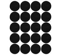 Acouto Suede Elbow Patches, Cloth Material, Easy to Iron or Sew On, Durable Repair Kit for Jackets and Sweaters, 10 Pairs (Black Ten Pairs)