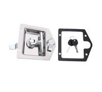 Acouto T Handle Tool Box Latch Stainless Steel RV Toolbox Handle Lock