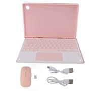 Acouto TAB A8 CASE TPU ROSA Table with Wireless Keyboard and Mouse for, Precise Cuts, Pencil Slot, Suitable for the Table in the Table A8