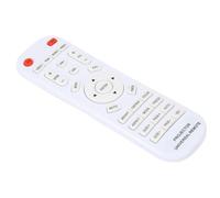 Acouto Television, Video and Home Remote Control Wear Resistant ABS Universal Projector Controller Max 10m Long Remote Distance DC3V AAA Battery Powered White Replacement
