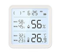 Acouto Temperature Humidity Gauge -. to 60℃ Battery Powered 0% to 99% Digital Indoor Hygrometer The Humidity Temperature Tempe Digital HygrometerIndoor HygrometerIndoor and