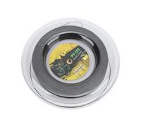 Acouto Tennis 200m Racket 25mm Polyester Racquet Wire Rigid Type for TrainingWhite Wire Can for for Has Tennis StringTennis Racket StringTennis ReelPolyester (Black)