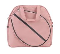 Acouto Tennis Racket Bag with Strap Single Shoulder Or Handheld Bag Large Capacity Proof Oxford Cloth White The Pocket Main The a Feat Tennis Sports BagTennis Racket BagTennis (Pink)