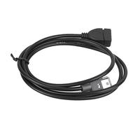 Acouto Terminals and Wire Harnesses Female Adaptor Cable, 12V USB2.0 Extension Interface Cable Compatible for Car Car 4Pin Female to USB 4Pin Adapter