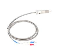 Acouto Thermocouple 0?400℃ K Type Temperature Sensor Probe Compression Spring M12 Thread 2m / 6.56ft Enables Sensing Sensor Response From Temperature Thermocouple and Reliable the for (4M)