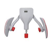 Acouto Thigh Master 0 to 77.16lbs Adjustable Thigh Exerciser Hip Trainer with Fixed Straps and Replaceable Handle Black Joint Pelvic in Improving and Professional (Grey)