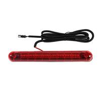 Acouto Third Brake Light 24 Led 12V High Mount Red Car Strip | ABS Casing, Rear Window, Parcel Shelf, Adhesive Pads, 147cm Wire, Vehicle Fitment, Automotive Stop Lamp