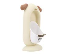 Acouto Toddler Boy Urinal Wall Mountable Large Capacity Removable Basin Kids Training Urinal Cream Color Boys Learn for Independently The Kids [Boy Urination Helps This Suitable (Cream)