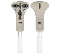 Acouto Tool Kit for The Operator of Adjustable Screw Monitoring Box, Wheel Handle, Suitable for Cases from 17 to 37 Mm, The Watch Essential for Repair