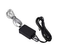 Acouto Trailer Breakaway Switch 4FT Cable Emergency Electric Brake Switch with Pre Drilled Metal Mounting Plates for RV Trailer