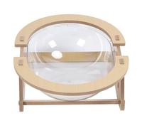 Acouto Transparent Cat Bed Spacious Stable Structure Stylish Look Clear Cat Hammock for Sleeping Playing Lounging The Hammock with Is Spacio Transparent BedTransparent