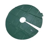 Acouto Tree Watering Ring PVC 15 Gallon 35.4 Inch Drip Irrigation System Water Pouch Round Watering Bag for Planting Gardening Trees and Shrubs Green Ring Wear and with Eco PVC (Green)