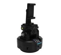 Acouto Tripod Remote Control Motorized Pan Tilt 360 Degree Panoramic Mobile Phone Camera Mount 360 Rotation Horizontal Vertical 8 with Preset 2 Speed 50 The Device Tilt Remote Control
