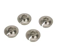 Acouto Trxxas Slash Spring Retainer Made of Materials and Light Finish Set of 4 Spring Holder with Piston Head Upgrade -accessories for RC Auto (#3)