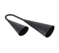 Acouto Two Metal Double Bell Cowbell Percussion Musical Instrument with Body Attached U Meta BellMetal BellBell PercussionChildren PercussionMusical Bell