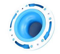 Acouto Universal Toilet Flange Repair Kit, Silicone ABS Easy Installation, Prevent Smell, Universal with 4in 5in Pipe, for 3in Sewer, Perfectly Seal Gas