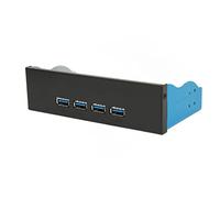 Acouto USB 3 Front Panel Hub 5 25in 4 USB3 TYPE A Ports Support USB 3 Gen 2 10Gbps Plug and Play Front Panel Hub for Tablet Ports Both Opera 4 Ports10Gbps