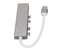 Acouto USB Hub High Speed 1xUSB3.0 Port 3xUSB2.0 Ports 1xUSB C Power Port USB3.0 4 Ports Hub USB Multiport Adapter Grey Powered with 1 and This USB3 0 Expandable (Grey)