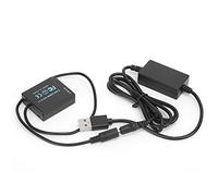 Acouto USB to DMWDCC11 Full Decoding Dummy Battery for GF3/GF5/GF6/GX7/GX9/GX80/GX85/GX86/LX100/S6K/F3K Cameras Supply to The Working and Plug Boost The Very Extend of Port Power Dummy