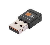 Acouto USB WiFi Adapter 2.4G-5G 600Mbps Dual Band Mini Wireless Computer Network Card Receiver High Movies TV and to 11AC(5G) Dual Streaming Online 11N Alternative for USB WiFi