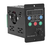 Acouto Variable Frequency Drive Remote Control Inverter Converter for Fan Motor Pump 1PH 176-264V Input 3PH 0-1.1KW Output Conductivity Performance Provide Strong Having Sufficient