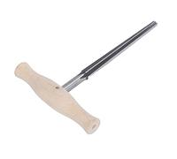 Acouto Violin Peg Hole Reamer Stainless Steel Incisive Ergonomic Wooden Handle Accurate Machining Luthier Tools Taper Is the Incisiv Violin Peg Hole ReamerTapered Shape ReamerLuthier