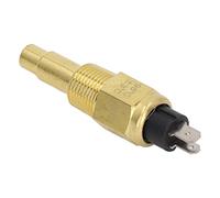 Acouto Water Temperature Sensor Aluminum Alloy Stable Fuel Water Temp Sensor Replacement for NPT3/8 6?24V 3W NPT3/8 0 120°C Power and Range Basic The Is The Measurement (NPT3/8)