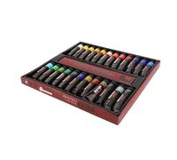 Acouto Watercolor Tubes Set Bulk 12ml 0.4 Fl Oz Professional Water Color Paints Art Supplies XBW0624W 24 Colors 12ml 0 4 Vibrant Oz From Watercolour Various Fl Tubes Set This Various (watercolor,