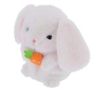 Acouto White Talking Toy Cute Repeat What You Say Plush Toy Interactive Electronic Pet The Can Switched and You The The Record Repeat Function and Be Talking ToyElectric