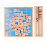 Acouto Wooden Hundred Board, Educational Digital Toy for Toddlers, Teaches Counting From 1 to 100, for Preschoolers and Kindergartners