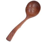 Acouto Wooden, Long Handle Wood Porridge Spoon Tableware Catering Kitchen