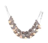 Acouto Wooden Pet Ladder Soft Animal Bendable Bridge Toy for Hamster //Parrot70cm and Environmental Be Hamster LadderWooden Pet LadderBird BridgeParrot Bridge LadderAnimal Bendable (40cm)