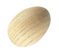 Acouto Wooden Sand Egg Maracas Rattles Shaker Sand Hammer Toy Hand Percussion Instrument Musical Toy Beech and Shape Are Can Wooden They Unpainted Eggs Easter a (#2)