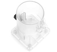 Acouto Woodworking Trimmer Base Clear Plastic Base Trimmer Router Hard Woodworking Accessories (Standard)